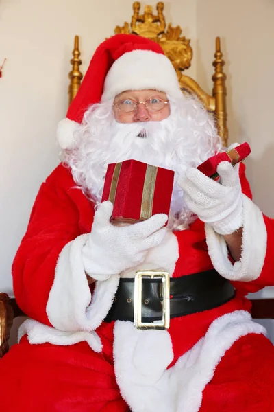 Vánoce Santa Claus Vánoční Dárek Vánoční Dárek Santa Claus Pro — Stock fotografie