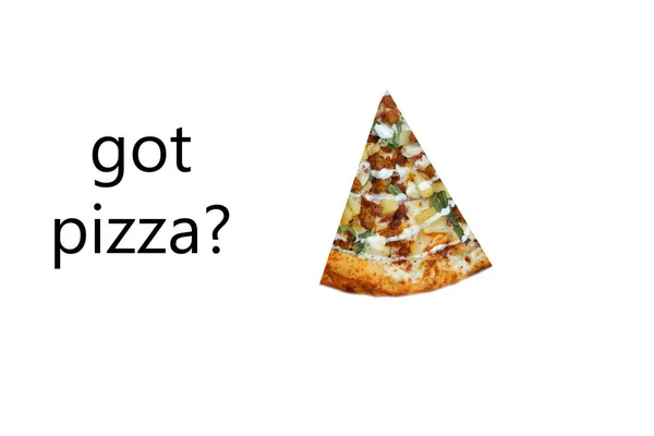 ピザだ バッファローチキンピザ チキンソーセージとパイナップルピザ ソーセージ ピザだ ソーセージとペッパーピザを閉じます ピザだ ハワイアン パイナップルピザ パイナップル — ストック写真