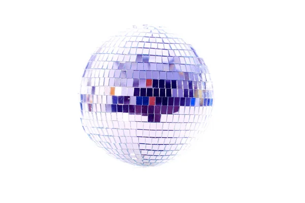 Disco Mirror Ball Disco Ball Reflection Party Favors Sparkling Disco — Stock Photo, Image