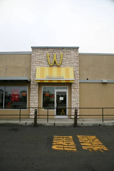 Lynwood California 2018 Mcdonalds Restaurant Turned Iconic Logo Upside International — Foto de Stock