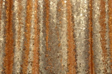 Gold Sequin Background. Gold Sequin Drapes.