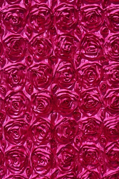 Hot Pink Rose Pattern Drapes Seamless Background — 图库照片