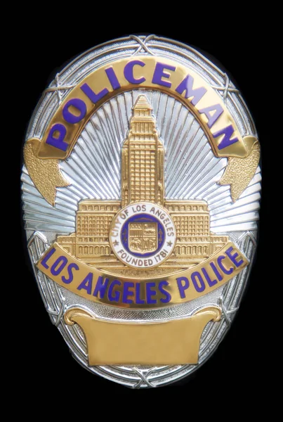 2018 Los Angeles California Police Department Police Badge —  Fotos de Stock