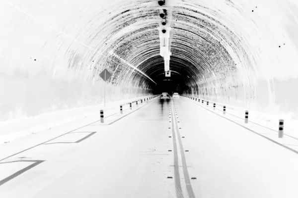Car Tunnel Lane Car Tunnel — Stockfoto