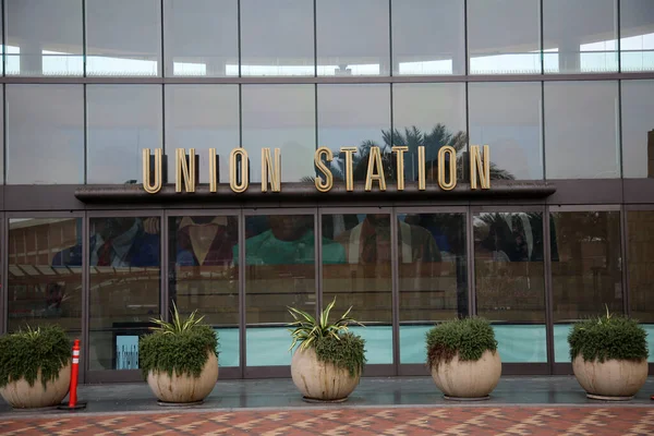 2018 Los Angeles California Union Station Los Angeles — Stockfoto