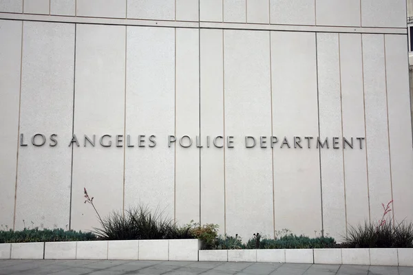 9-2-2018 Los Angeles, California: Police Department and police badge.