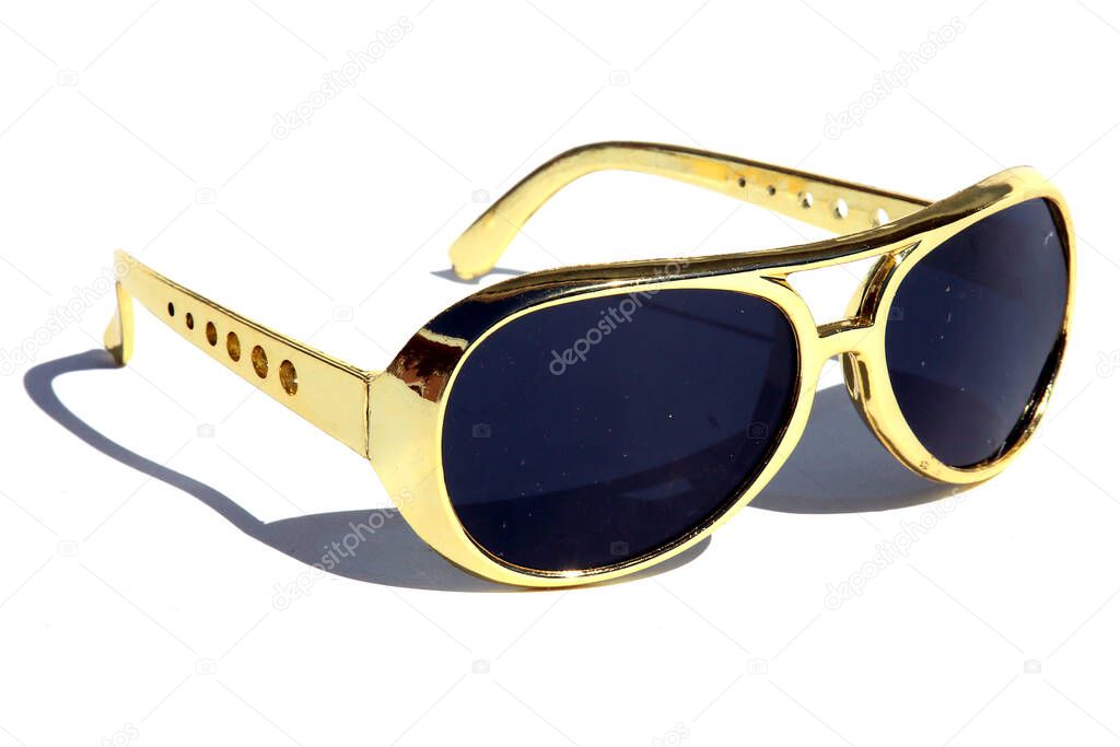 Halloween. Halloween Costume. Sun Glasses. Gold Sun Glasses. Cheap Sun Glasses. Party Sunglasses. Elegant sunglasses. Costume Party Sunglasses. Sunglasses. Elvis Sun Glasses. Retro Sunglasses. Funny Sunglasses. Fashion Sunglasses. Eye Wear. Shades.
