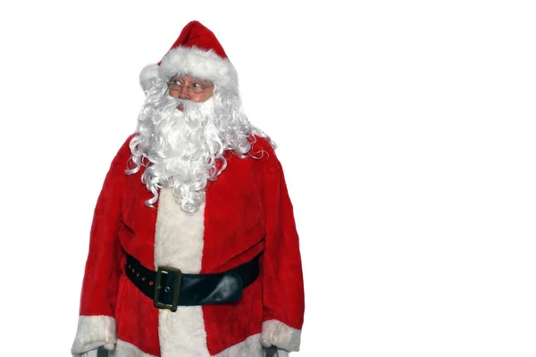 Santa Claus Santa Claus Isolated White Room Text Images Funny — Φωτογραφία Αρχείου
