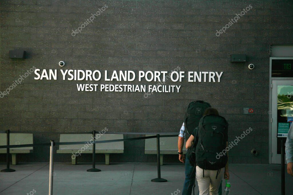San Ysidro, California 11/26/2018 San Ysidro land port of entry West