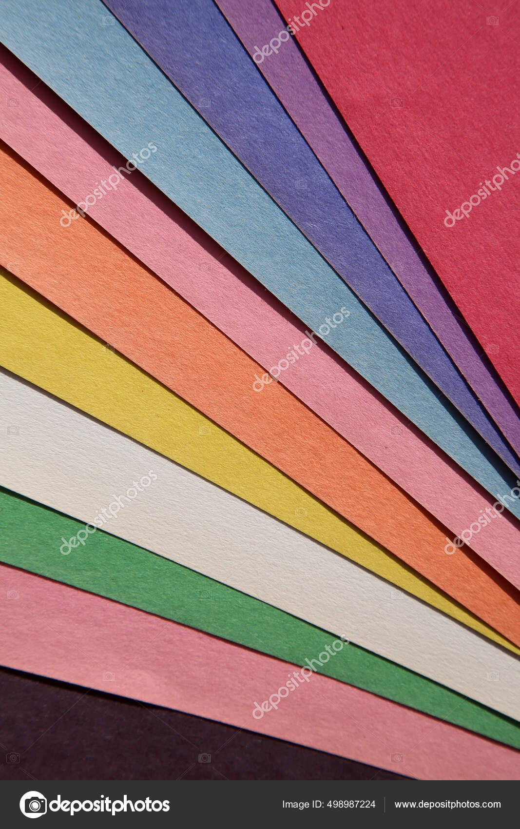 Construction Paper Macro Shot Extreme Close Colored Construction Paper  Craft Stock Photo by ©mikeledray 498987224