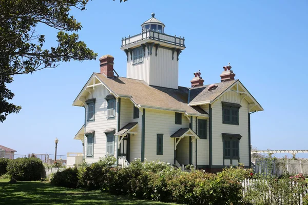 San Pedro California United States 2021 Point Fermin Lighthouse 建于1874年 — 图库照片