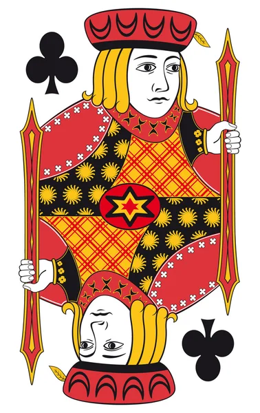 Jack of Clubs pas de carte — Image vectorielle