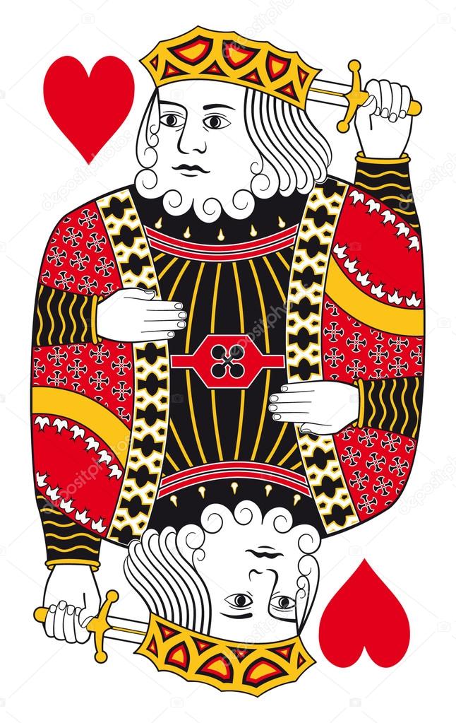 King Playing Card Wallpaper