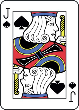 Stilize Maça valesi