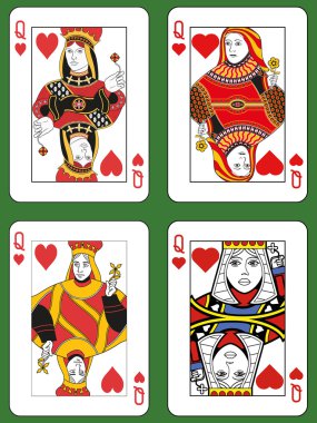 Kalplerin dört Queens