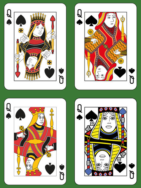 Четыре королевы пик
