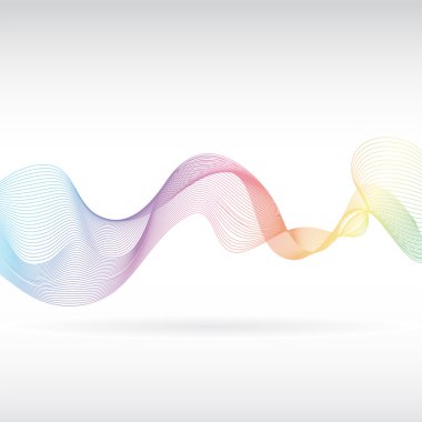 soyut gökkuşağı duman