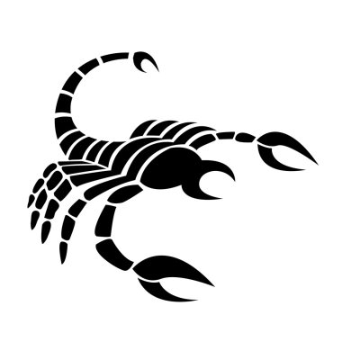 Siyah zodiacs Akrep