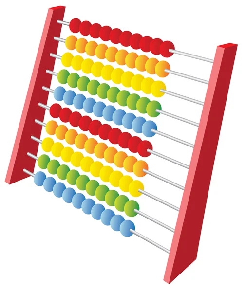 Ícone Abacus 3d — Fotografia de Stock