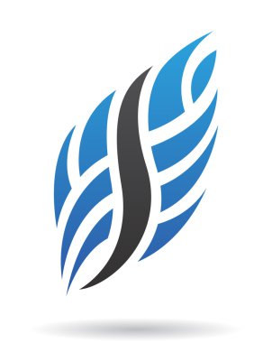 Soyut su logo simge