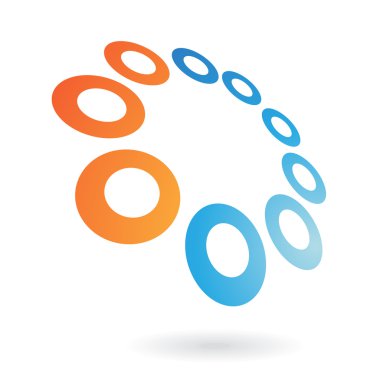 Bozuk şekil logo simge