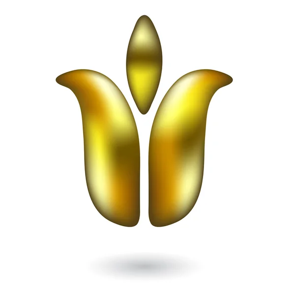Gold tulip 3 — Stock Photo, Image