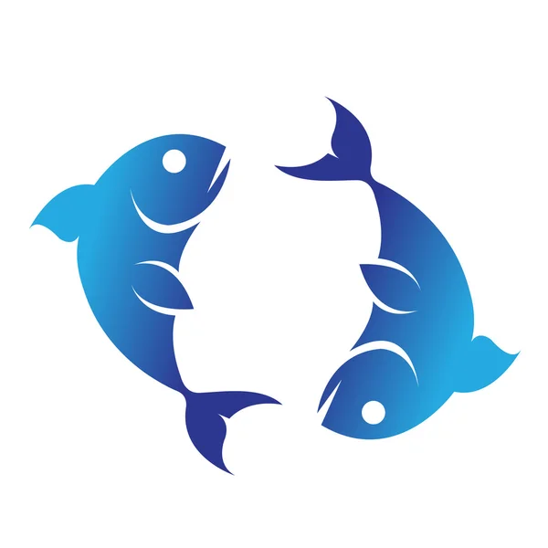 Kolor Zodiak ryby — Zdjęcie stockowe