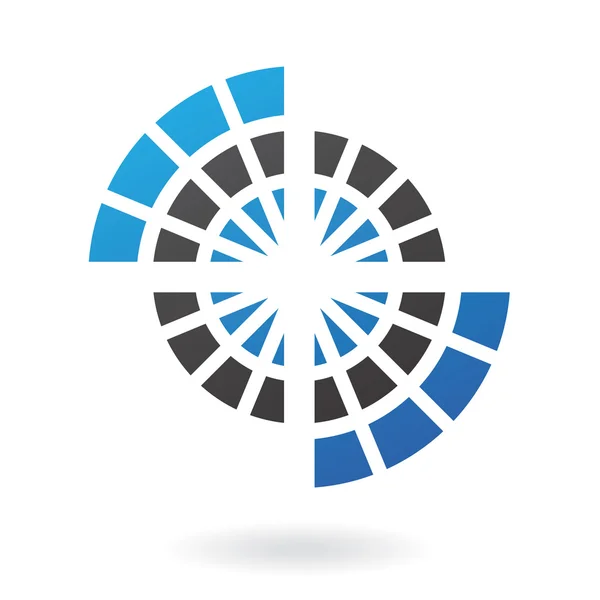 Abstraktes Zahnrad-Logo-Symbol — Stockfoto