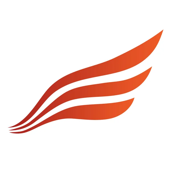 Logo astratto dell'ala — Foto Stock