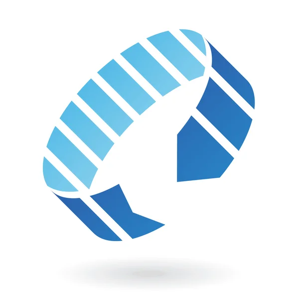 Abstract arrow logo icon — Stock Photo, Image