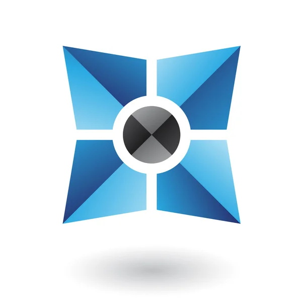 3d geometric logo icon — Stock Photo, Image