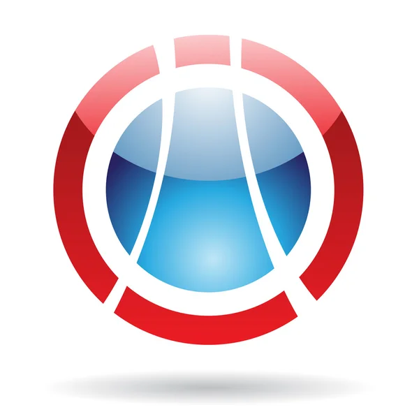 Abstract orbit logo icon — Stock Photo, Image