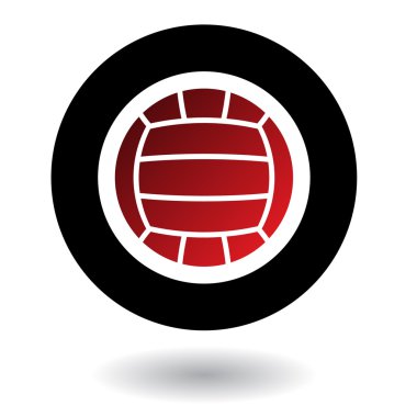 Voleybol topu simgesini