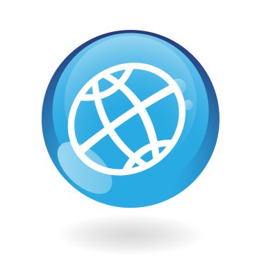 Mavi küre simgesi
