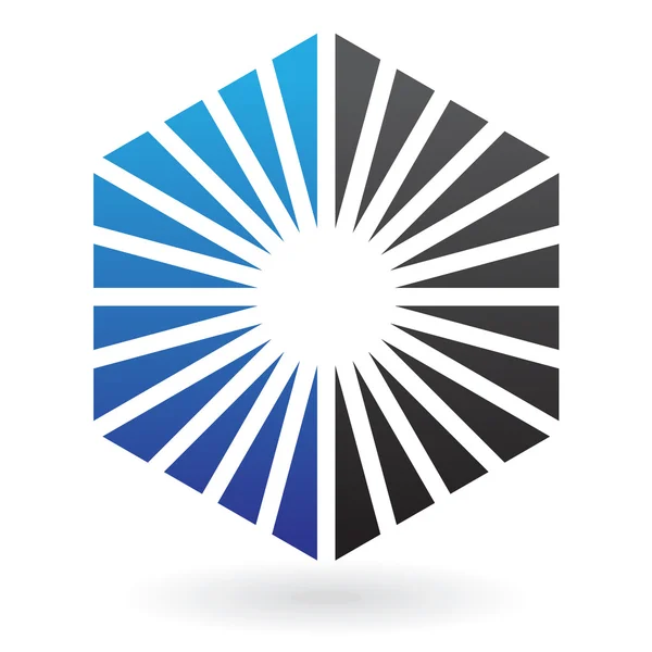 Abstracte pijlpictogram logo — Stockfoto