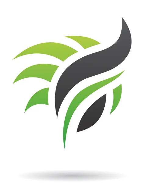 Ícone logotipo abstrato — Fotografia de Stock