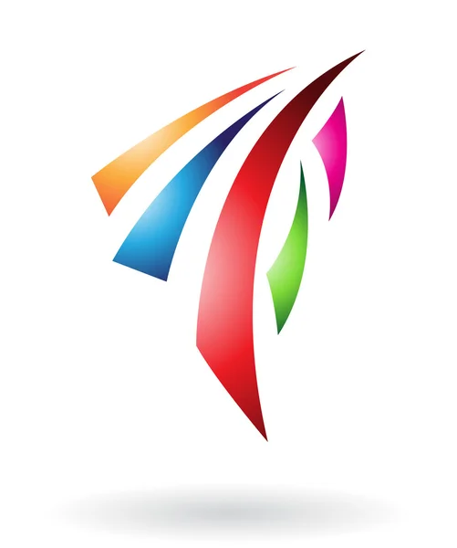 Abstraktní logo ikonu — Stock fotografie