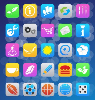 Mobil app simgeleri