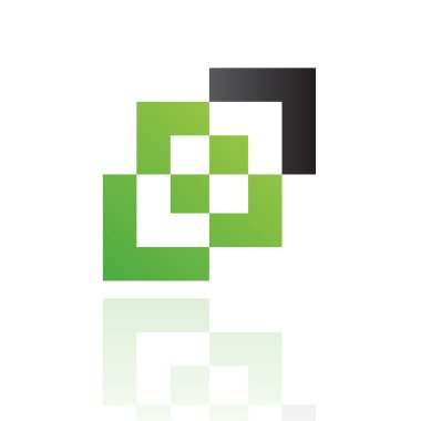 soyut renkli logo simge