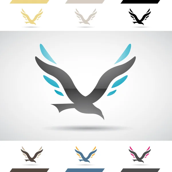 Formas do logotipo e ícones da letra V — Fotografia de Stock