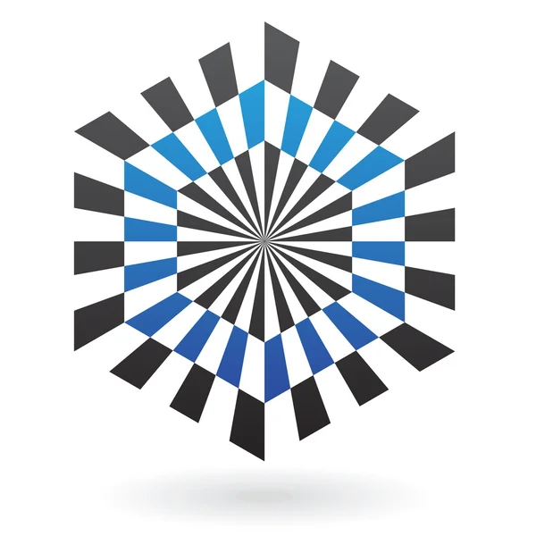 Abstrakta pilikonen logotyp — Stockfoto