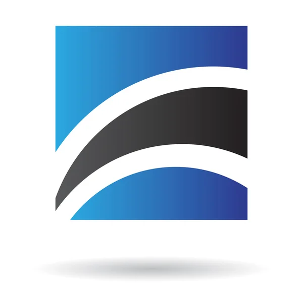 Soyut elmas logo simge — Stok fotoğraf