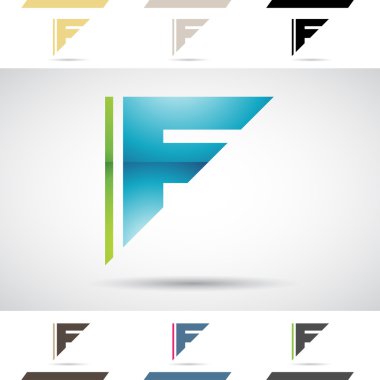 Logo şekiller ve simgelerin harf F