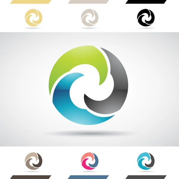 Logo Shapes en pictogrammen voor Letter O — Stockvector