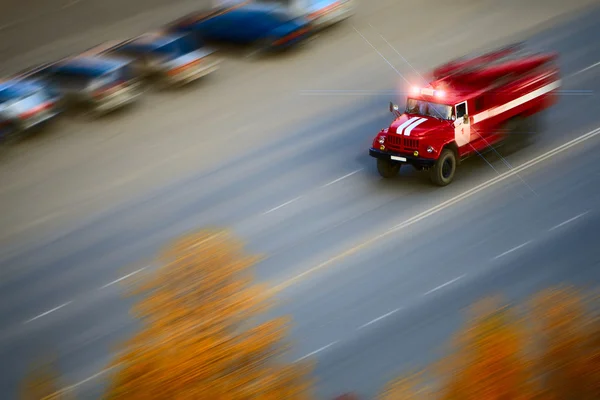 Emergency call for fire truck — Stock Photo, Image