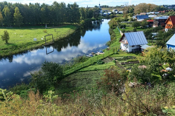 Landskapet i hjärtat av Suzdal. 2015 — Stockfoto