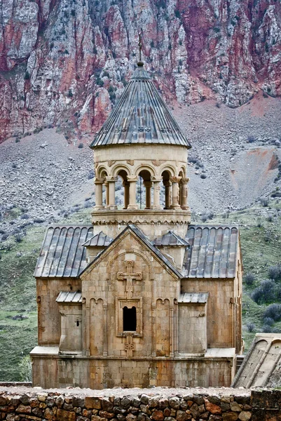 Parede Norte Igreja São Astvatsatsin Vayots Dzor Noravank Armênia — Fotografia de Stock