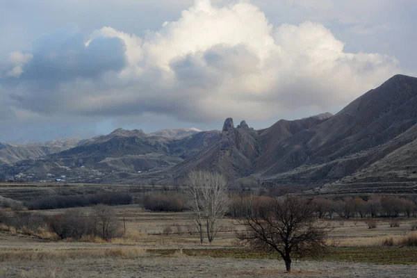 Foto Toont Een Deel Van Middelste Stroom Van Rivier Arpa — Stockfoto