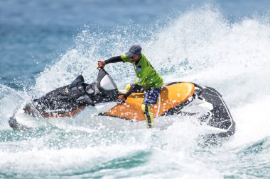 Phuket, Tayland - Haziran 26,2016: Jet ski Kai Island Phuket adlı 26 jun 2016, Tayland eğitim..