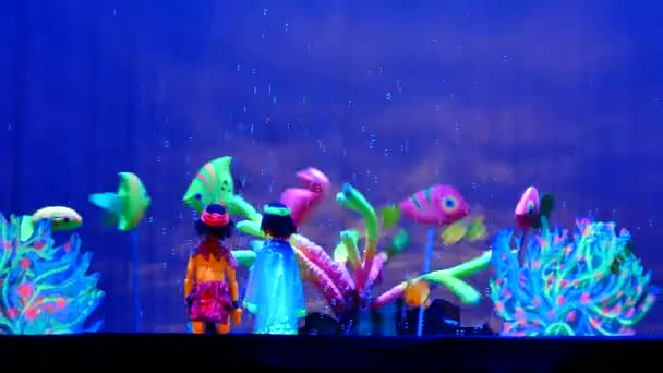 Das 4. internationale Marionettenfestival ha noi 2015 — Stockvideo